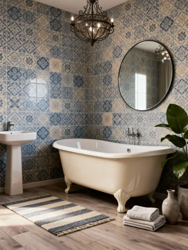 Bathroom Accent Wall Paint Ideas