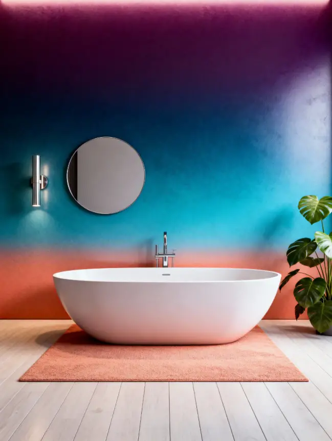 Bathroom Accent Wall Paint Ideas