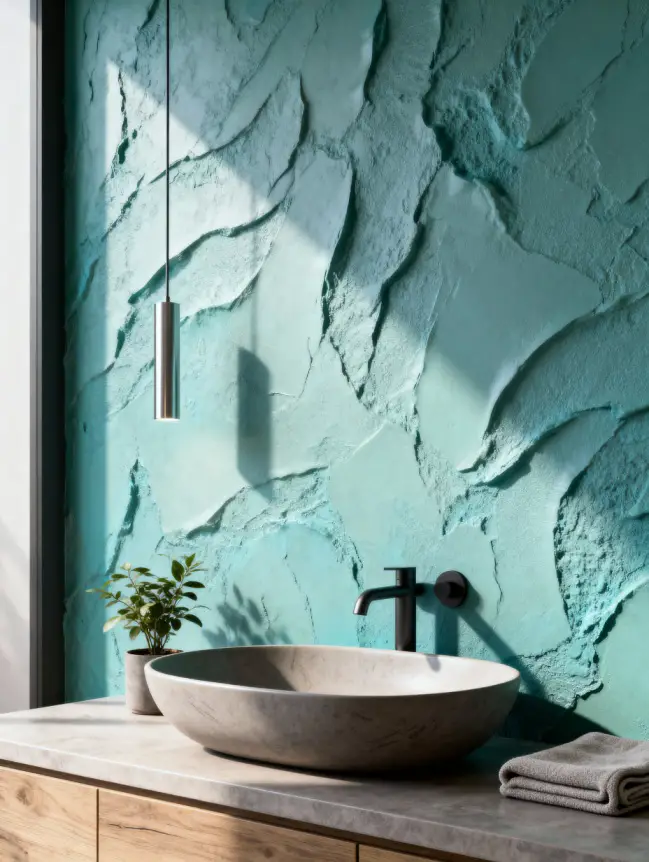Bathroom Accent Wall Paint Ideas