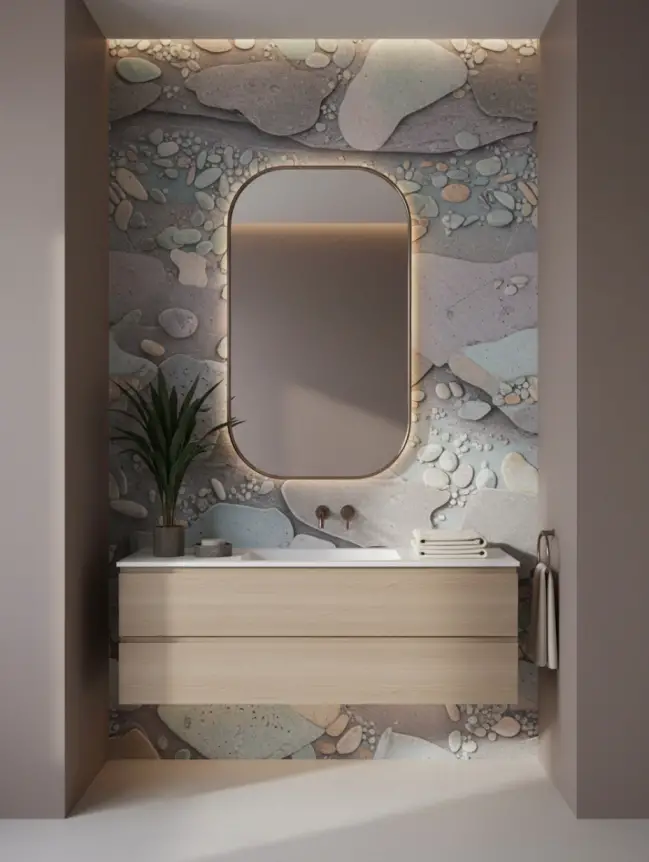 Bathroom Accent Wall Paint Ideas