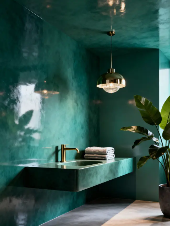 Bathroom Accent Wall Paint Ideas