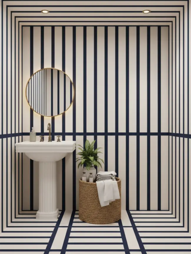 Bathroom Accent Wall Paint Ideas
