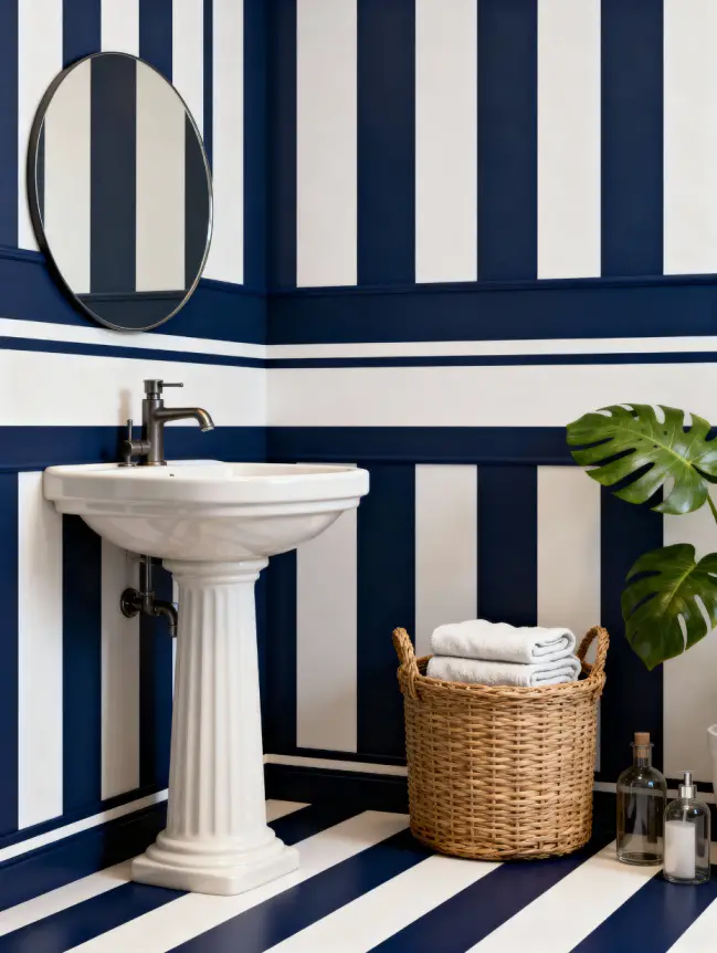 Bathroom Accent Wall Paint Ideas