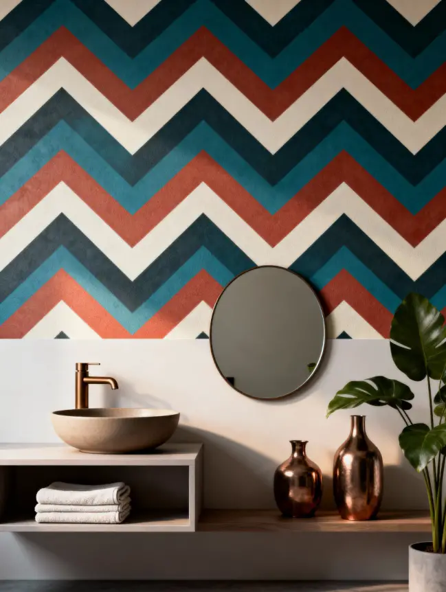 Bathroom Accent Wall Paint Ideas
