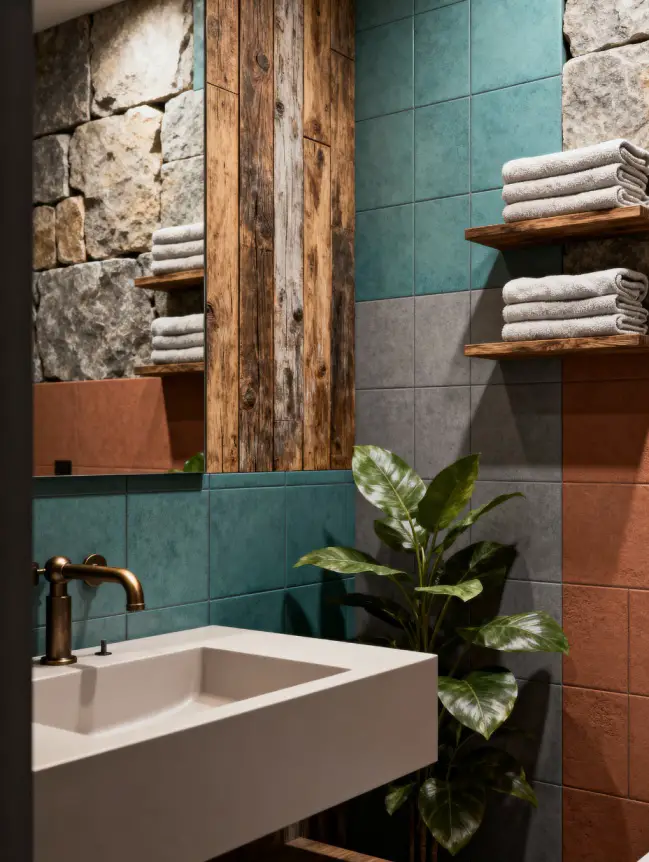 Bathroom Accent Wall Paint Ideas