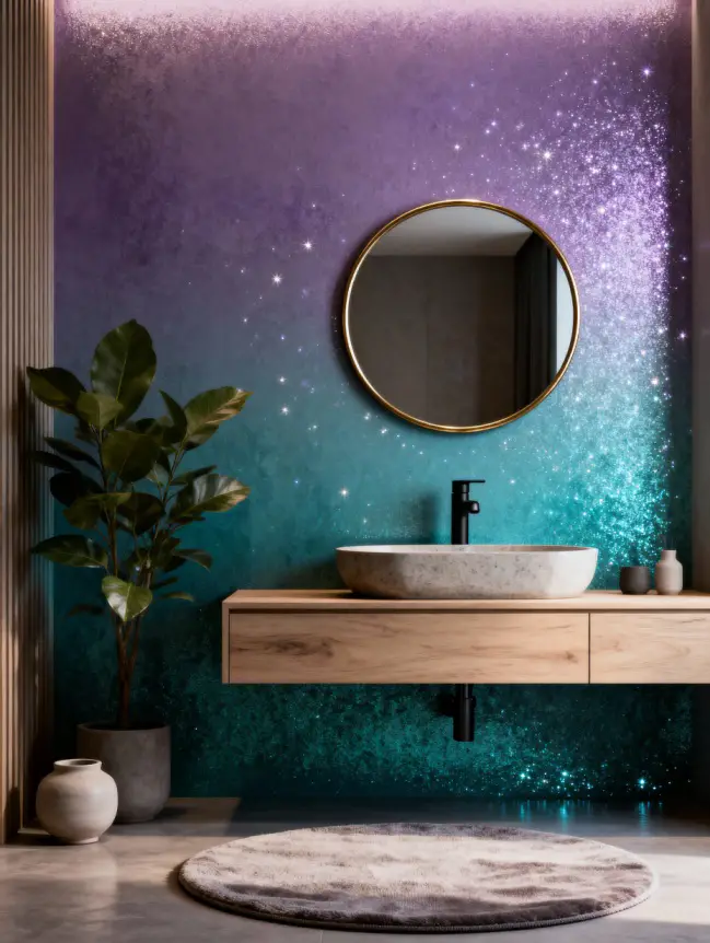 Bathroom Accent Wall Paint Ideas