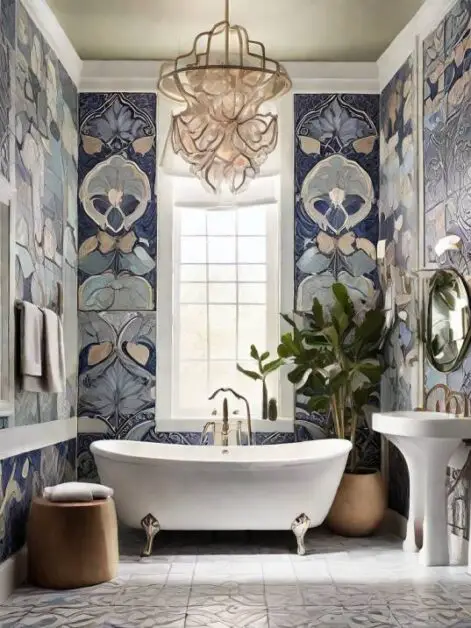 37 Stunning Bathroom Accent Wall Paint Ideas