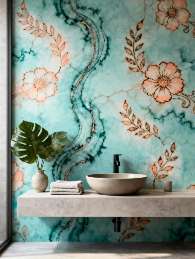 Bathroom Accent Wall Paint Ideas