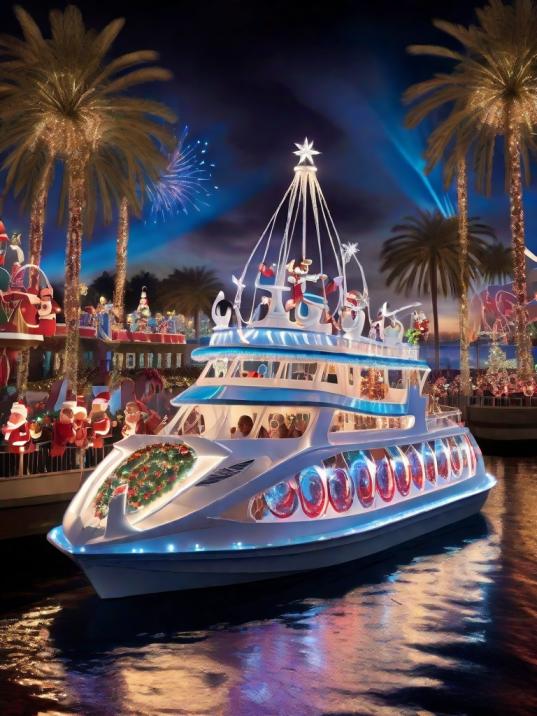 Christmas Boat Parade Decorating Ideas