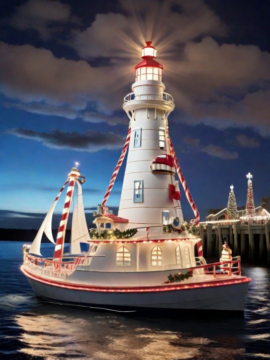 Christmas Boat Parade Decorating Ideas