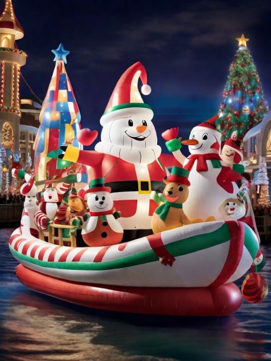 Christmas Boat Parade Decorating Ideas