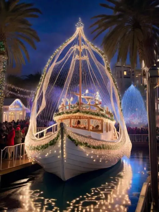 Christmas Boat Parade Decorating Ideas