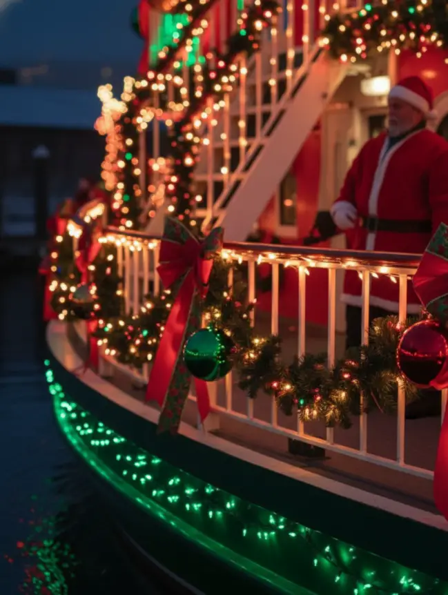 Christmas Boat Parade Decorating Ideas