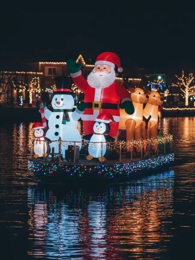 Christmas Boat Parade Decorating Ideas