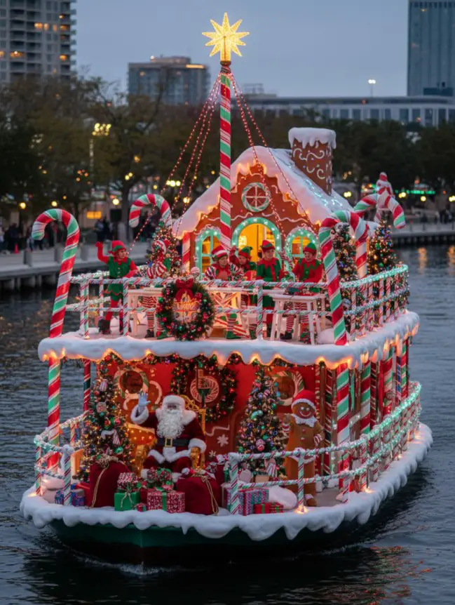 Christmas Boat Parade Decorating Ideas