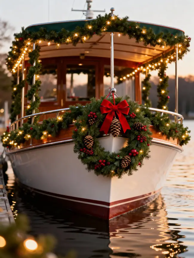 Christmas Boat Parade Decorating Ideas