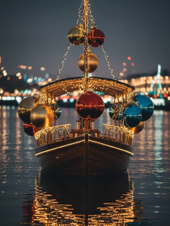 Christmas Boat Parade Decorating Ideas