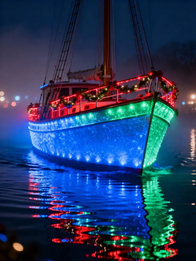 Christmas Boat Parade Decorating Ideas