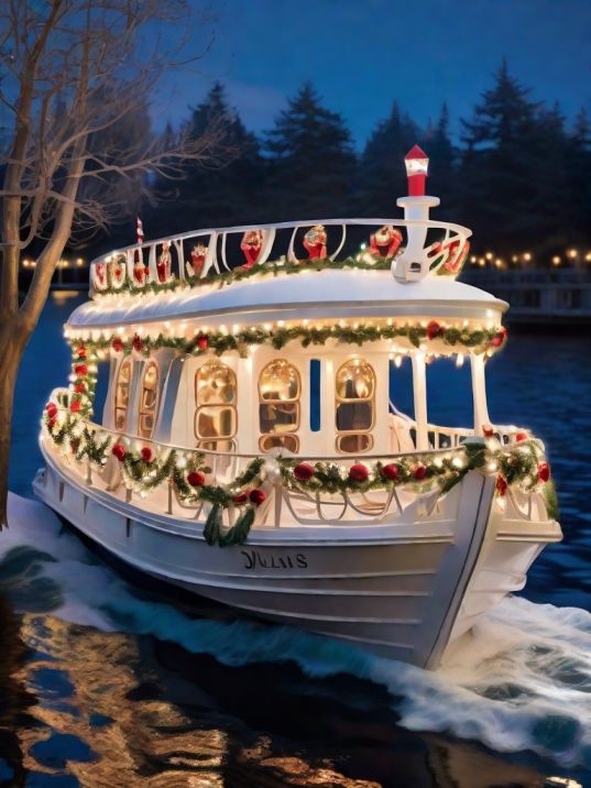 Christmas Boat Parade Decorating Ideas