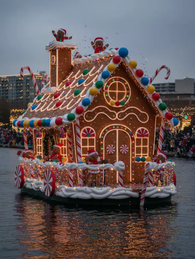 Christmas Boat Parade Decorating Ideas