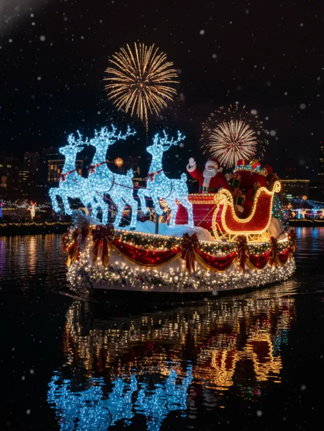 Christmas Boat Parade Decorating Ideas