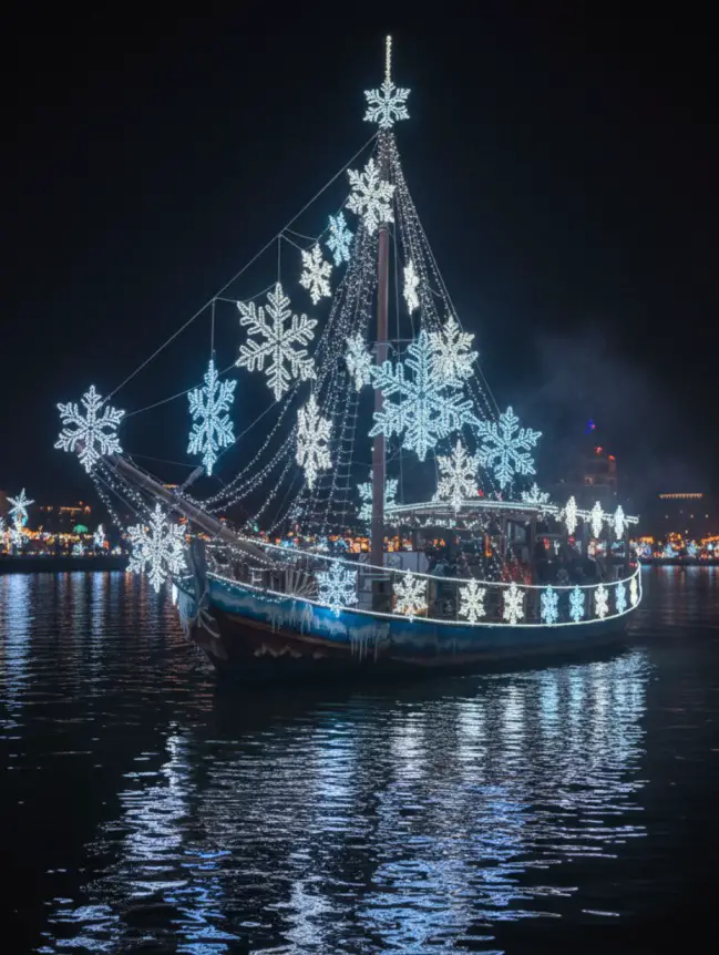 Christmas Boat Parade Decorating Ideas