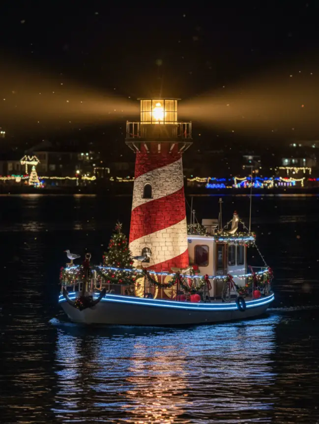 Christmas Boat Parade Decorating Ideas