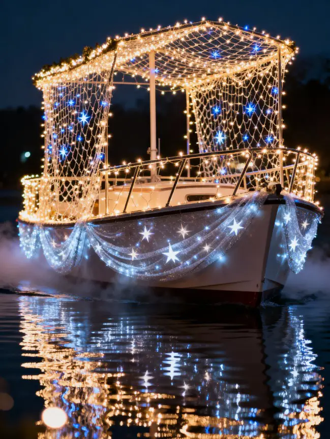 Christmas Boat Parade Decorating Ideas