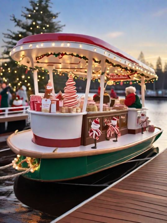 Christmas Boat Parade Decorating Ideas