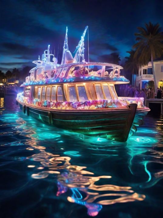 Christmas Boat Parade Decorating Ideas