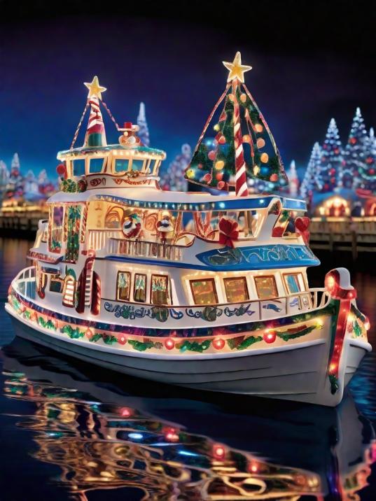 Christmas Boat Parade Decorating Ideas