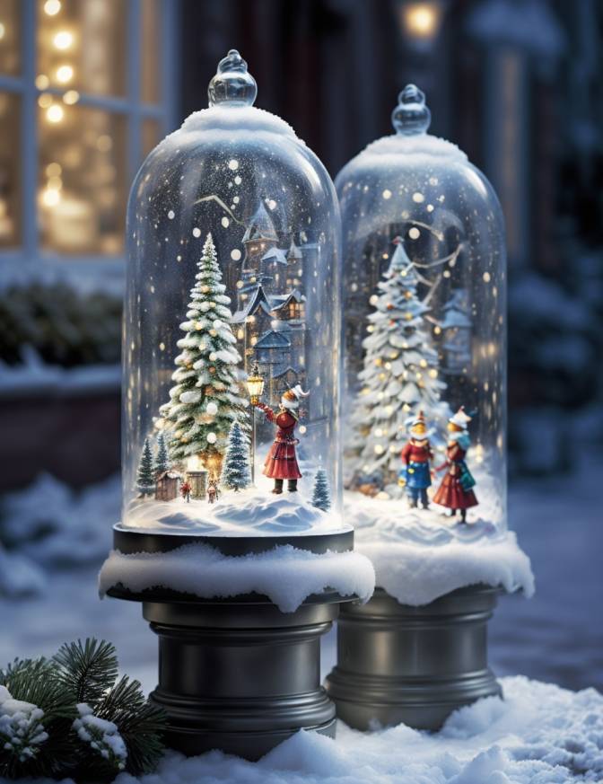 Christmas Decoration Ideas for Street Light Poles