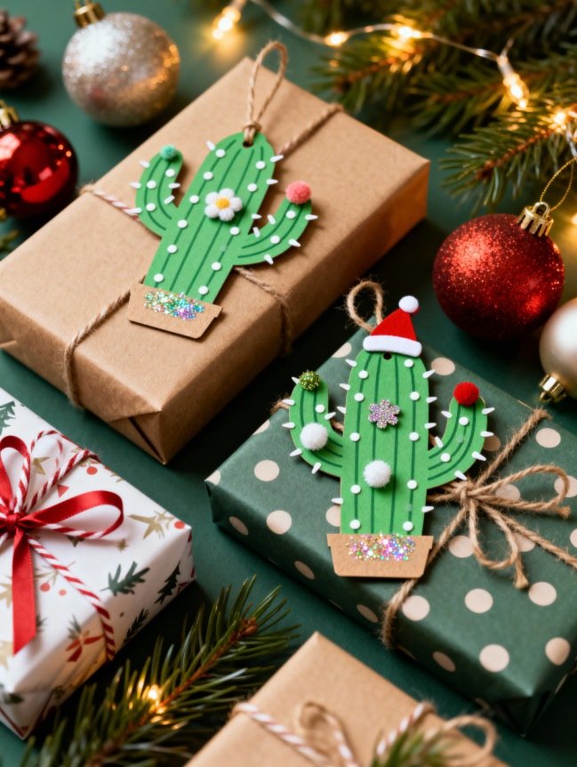 DIY Cactus Christmas Tree Ideas