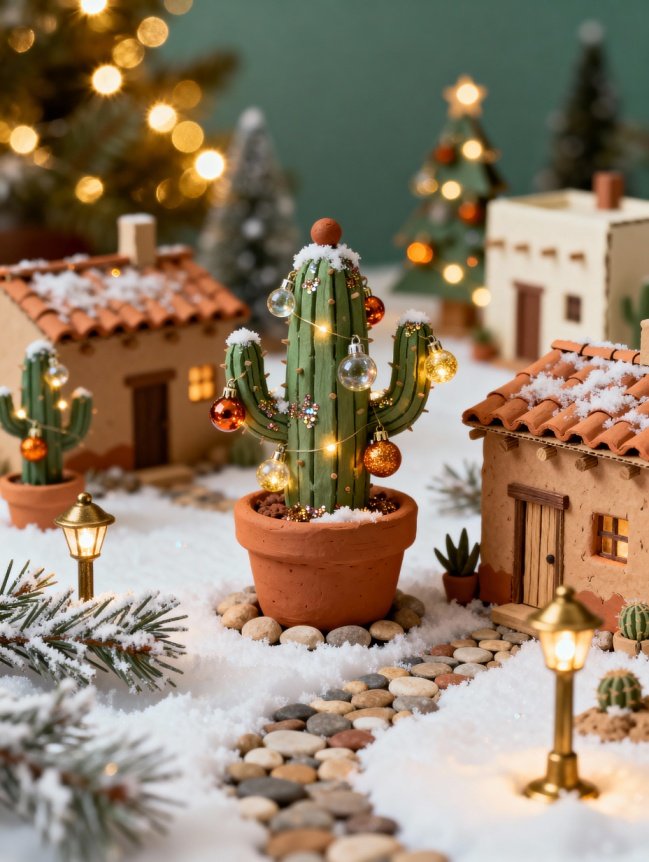 DIY Cactus Christmas Tree Ideas