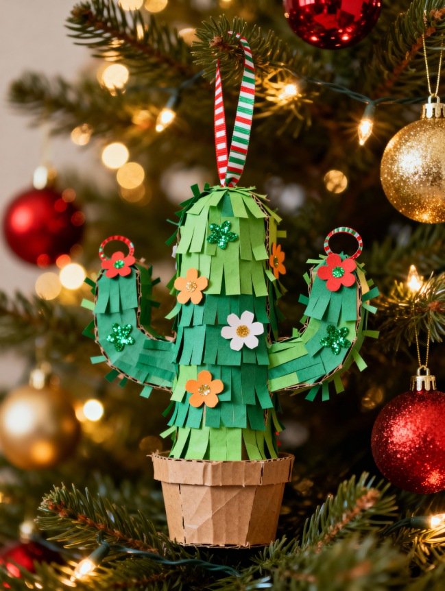 DIY Cactus Christmas Tree Ideas