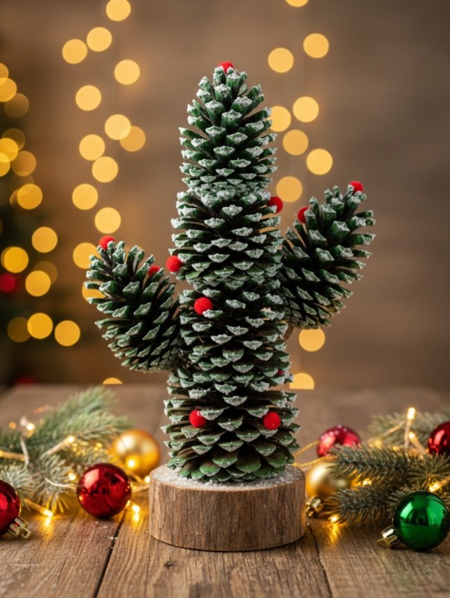 DIY Cactus Christmas Tree Ideas