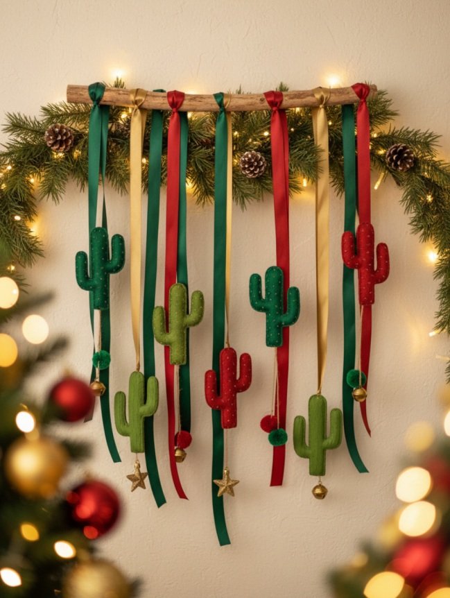 DIY Cactus Christmas Tree Ideas