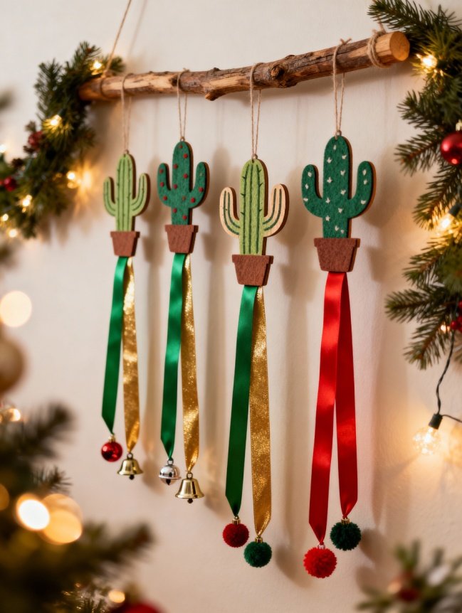 DIY Cactus Christmas Tree Ideas