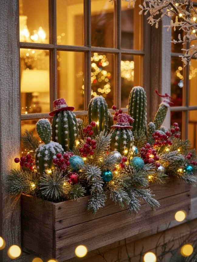 DIY Cactus Christmas Tree Ideas