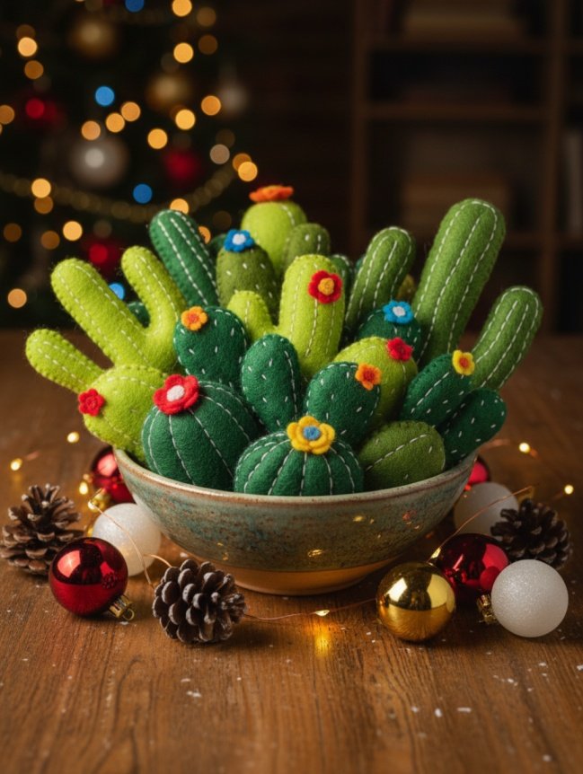 DIY Cactus Christmas Tree Ideas