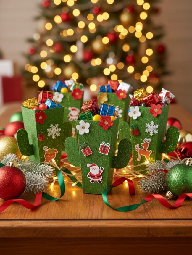 DIY Cactus Christmas Tree Ideas