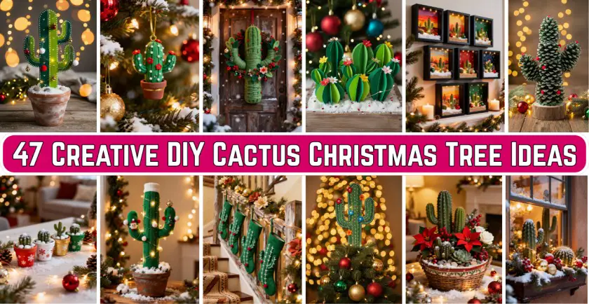 DIY Cactus Christmas Tree Ideas