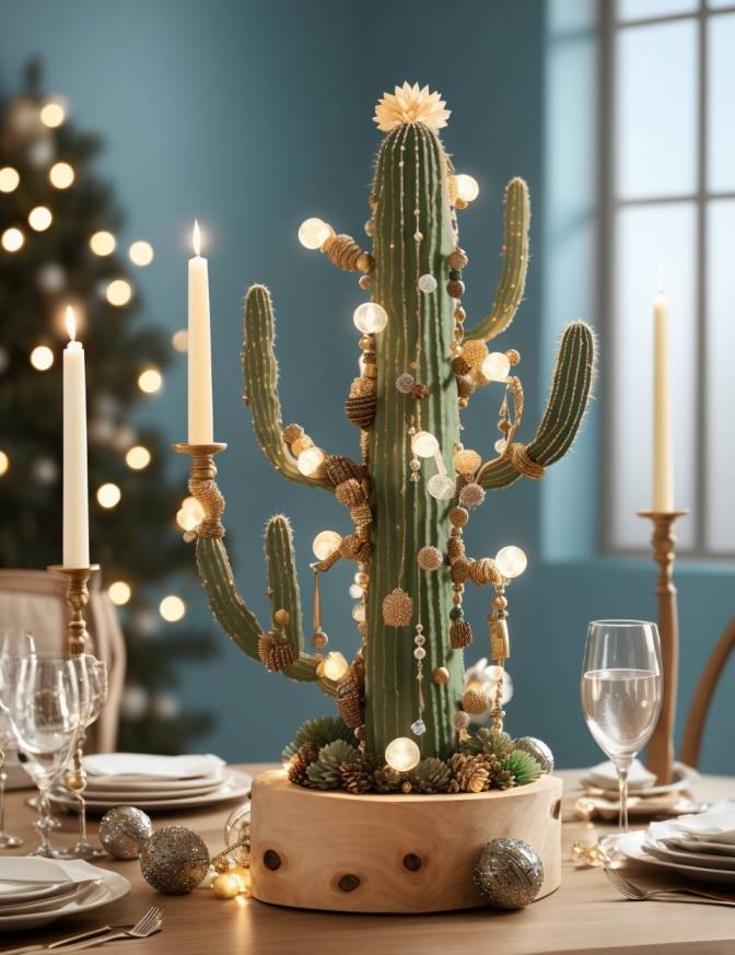 DIY Cactus Christmas Tree Ideas