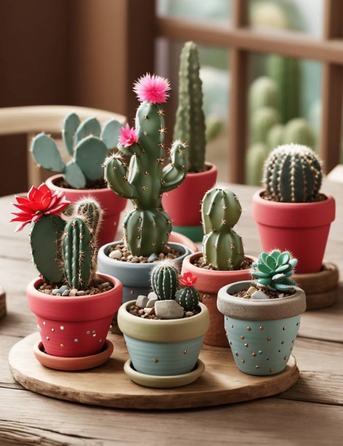 DIY Cactus Christmas Tree Ideas