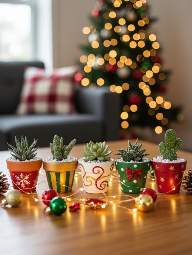 DIY Cactus Christmas Tree Ideas