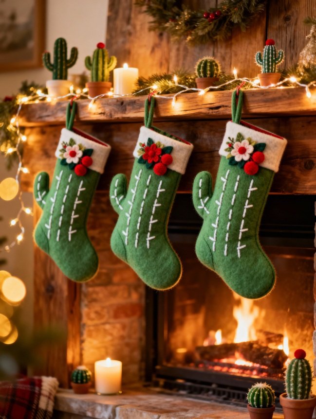 DIY Cactus Christmas Tree Ideas