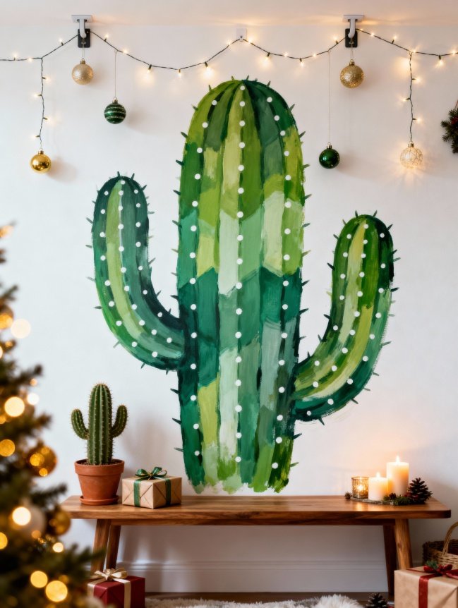 DIY Cactus Christmas Tree Ideas