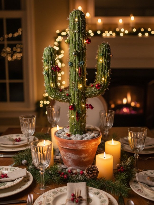 DIY Cactus Christmas Tree Ideas