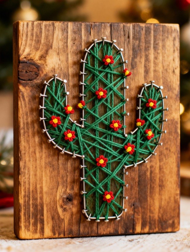 DIY Cactus Christmas Tree Ideas