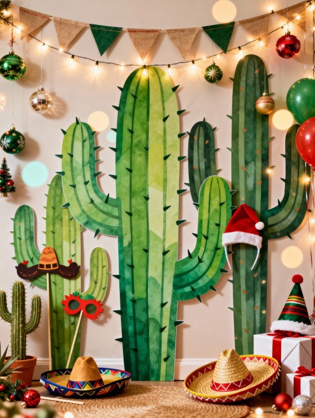 DIY Cactus Christmas Tree Ideas